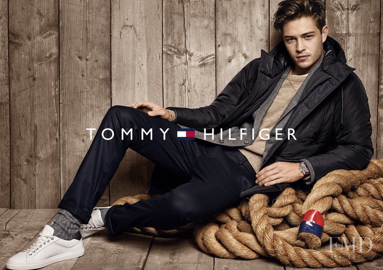 Francisco Lachowski featured in  the Tommy Hilfiger advertisement for Autumn/Winter 2016