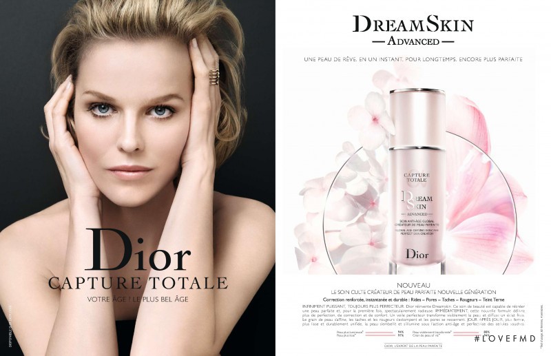 Alek Alexeyeva featured in  the Dior Beauty Capture Totale  advertisement for Autumn/Winter 2016