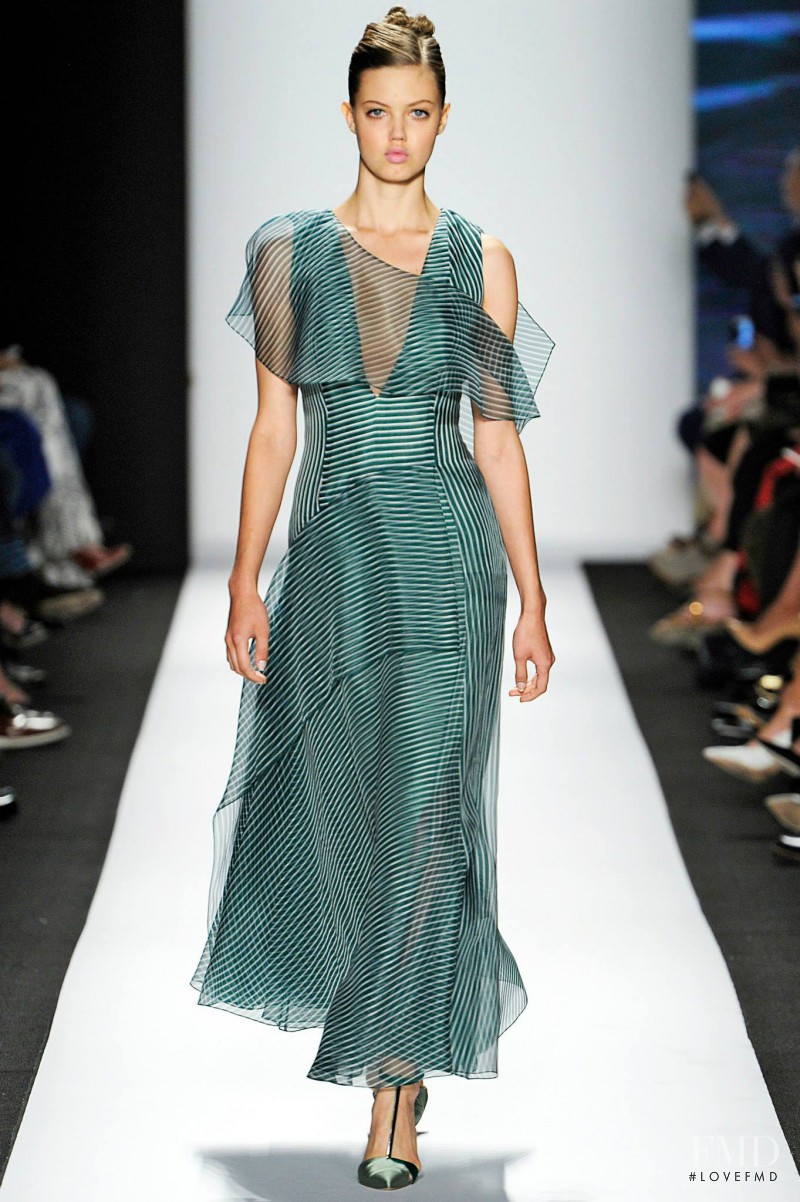 Lindsey Wixson featured in  the Carolina Herrera fashion show for Spring/Summer 2014