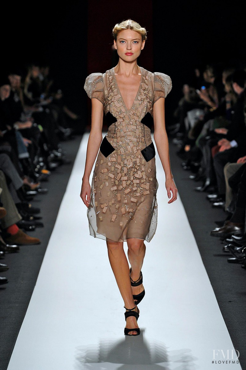 Martha Hunt featured in  the Carolina Herrera fashion show for Autumn/Winter 2013