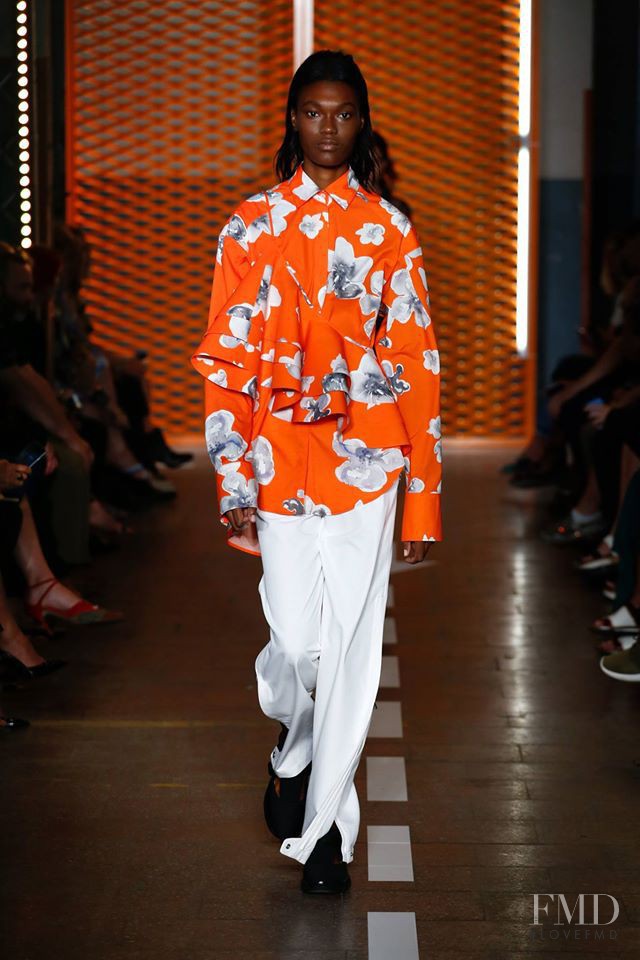 MSGM fashion show for Spring/Summer 2017