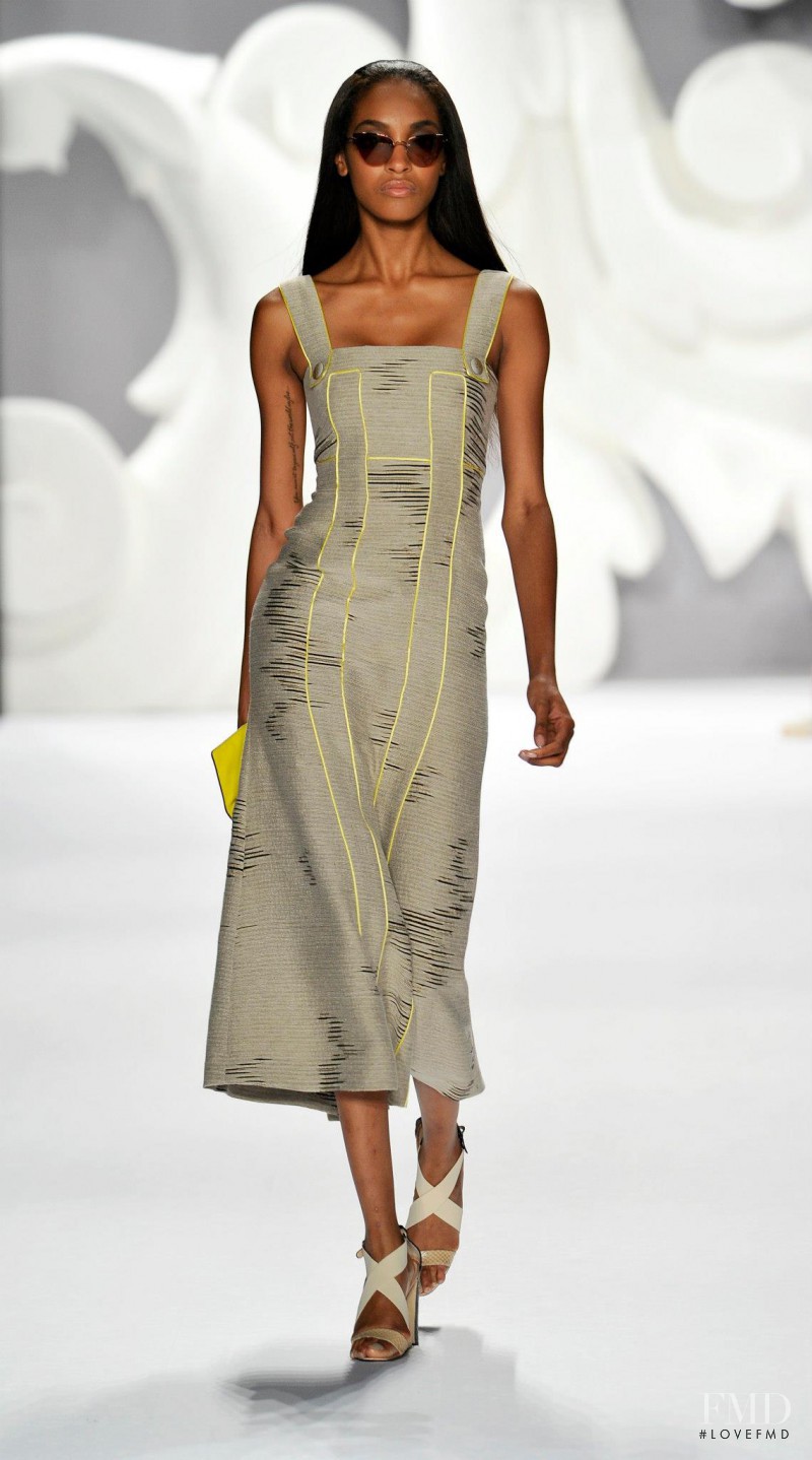 Jourdan Dunn featured in  the Carolina Herrera fashion show for Spring/Summer 2013