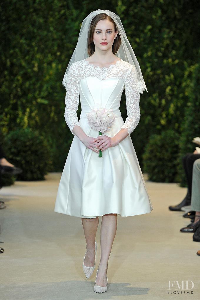 Carolina Herrera Bridal fashion show for Spring/Summer 2014