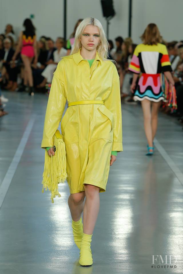 Stella Lucia featured in  the Pucci fashion show for Spring/Summer 2017