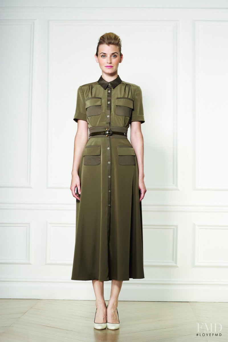 Kori Richardson featured in  the Carolina Herrera fashion show for Resort 2013