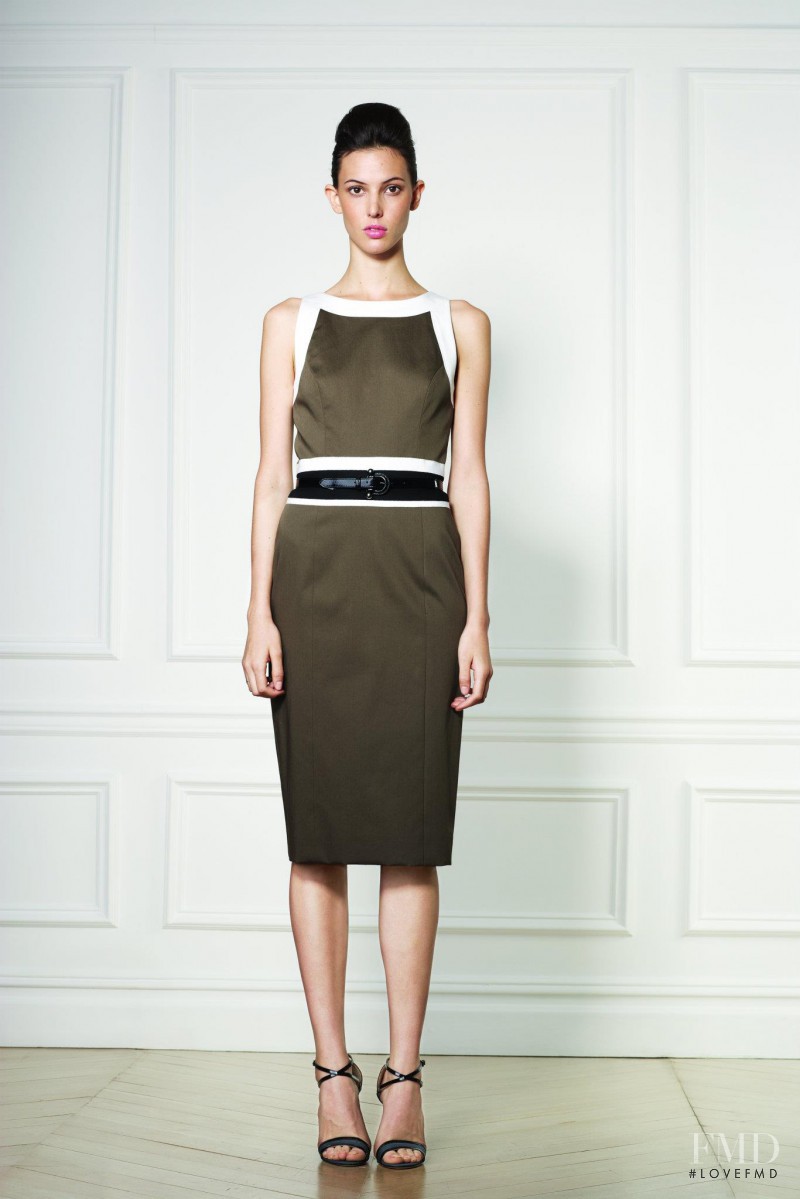 Ruby Aldridge featured in  the Carolina Herrera fashion show for Resort 2013