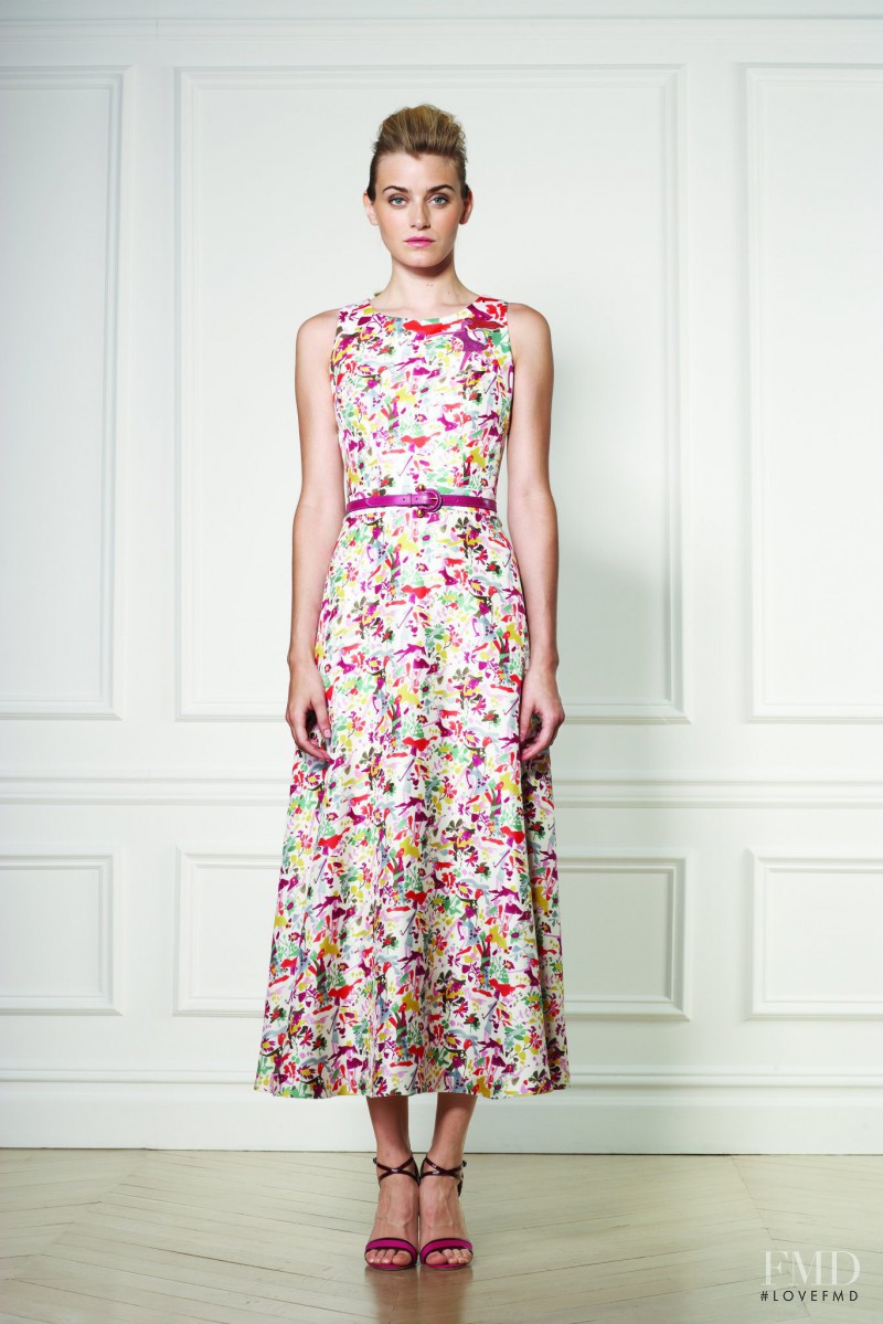 Kori Richardson featured in  the Carolina Herrera fashion show for Resort 2013