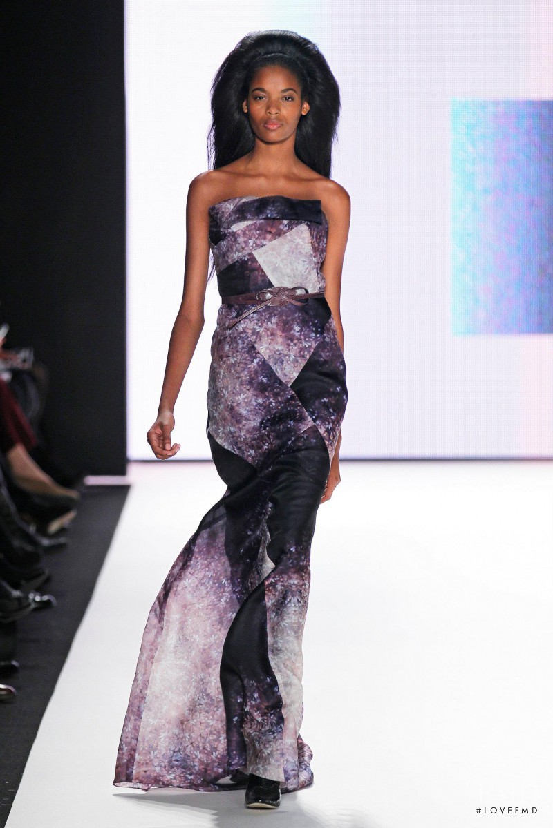Roberta Narciso featured in  the Carolina Herrera fashion show for Autumn/Winter 2012