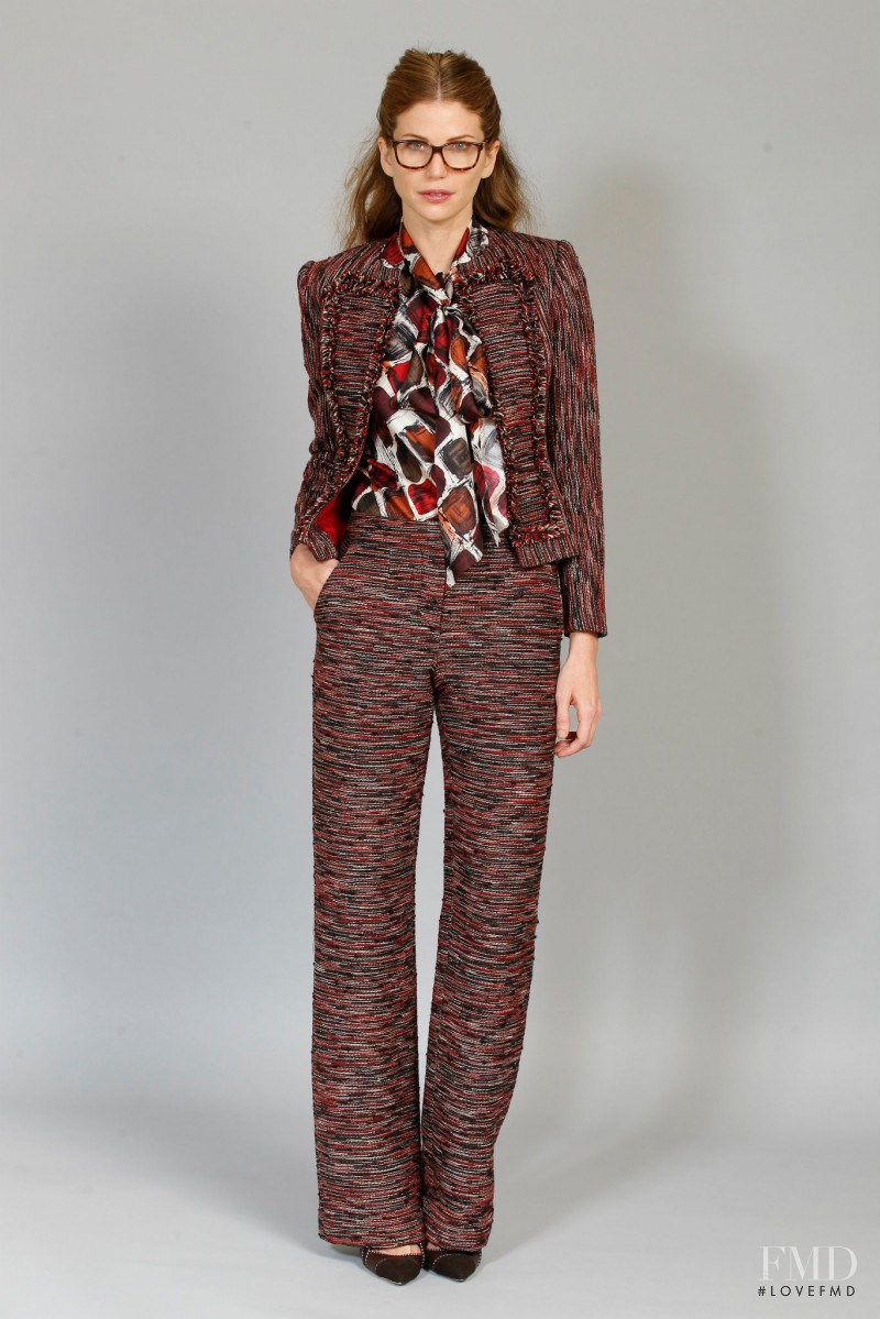 Carolina Herrera fashion show for Pre-Fall 2012