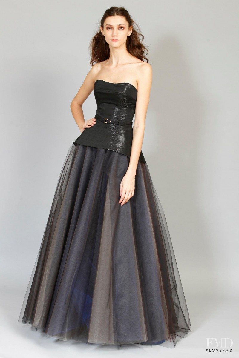 Yulia Kharlapanova featured in  the Carolina Herrera fashion show for Pre-Fall 2012