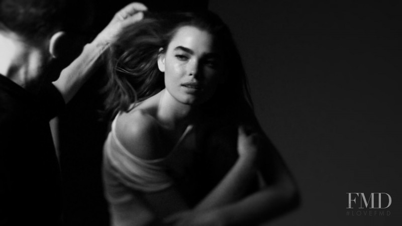 Bambi Northwood-Blyth featured in  the Armani Jeans advertisement for Autumn/Winter 2012