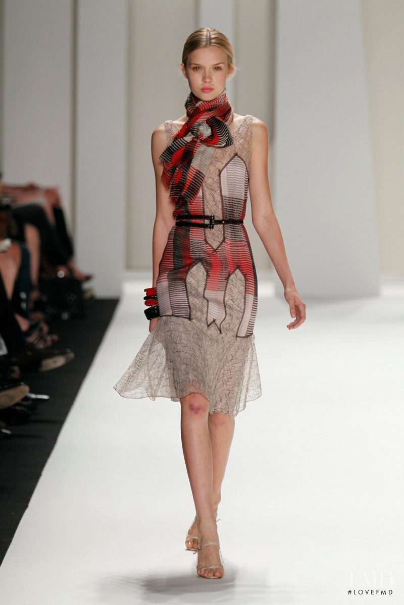 Josephine Skriver featured in  the Carolina Herrera fashion show for Spring/Summer 2012