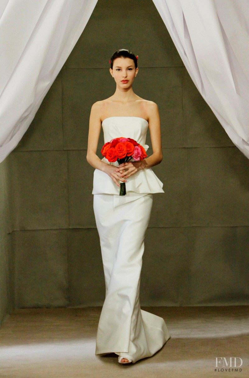 Carolina Herrera Bridal fashion show for Spring/Summer 2013