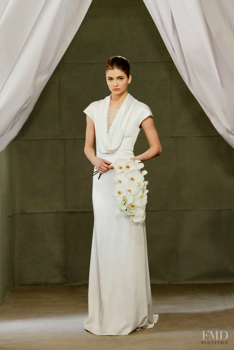 Carolina Herrera Bridal fashion show for Spring/Summer 2013