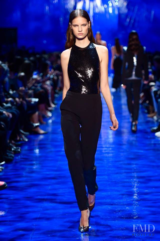 Faretta Radic featured in  the Mugler fashion show for Spring/Summer 2017