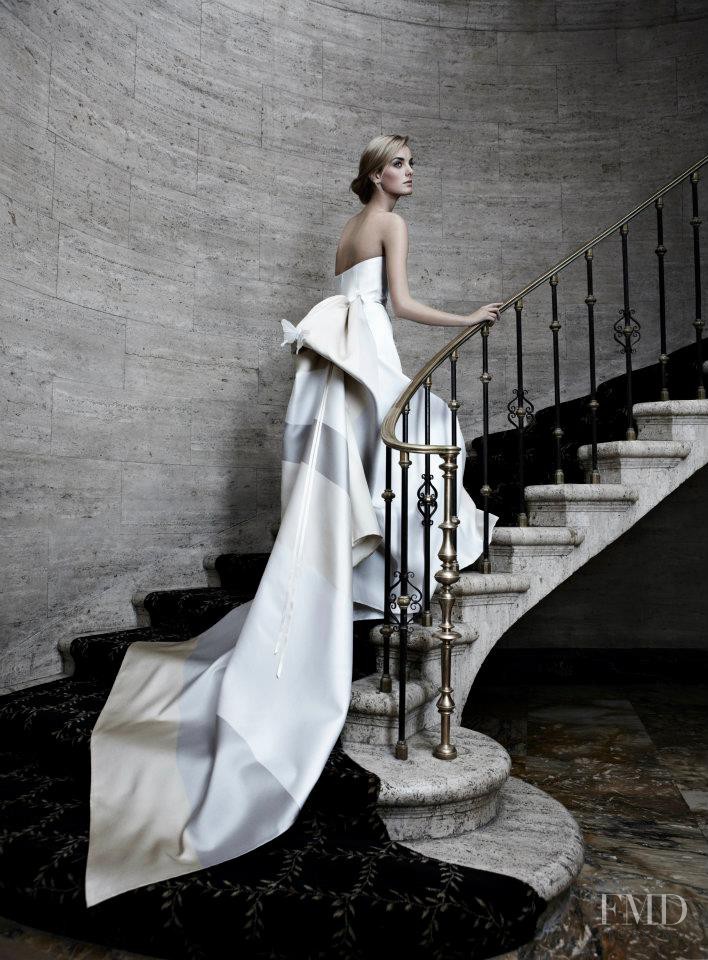 Carolina Herrera Bridal advertisement for Spring/Summer 2012