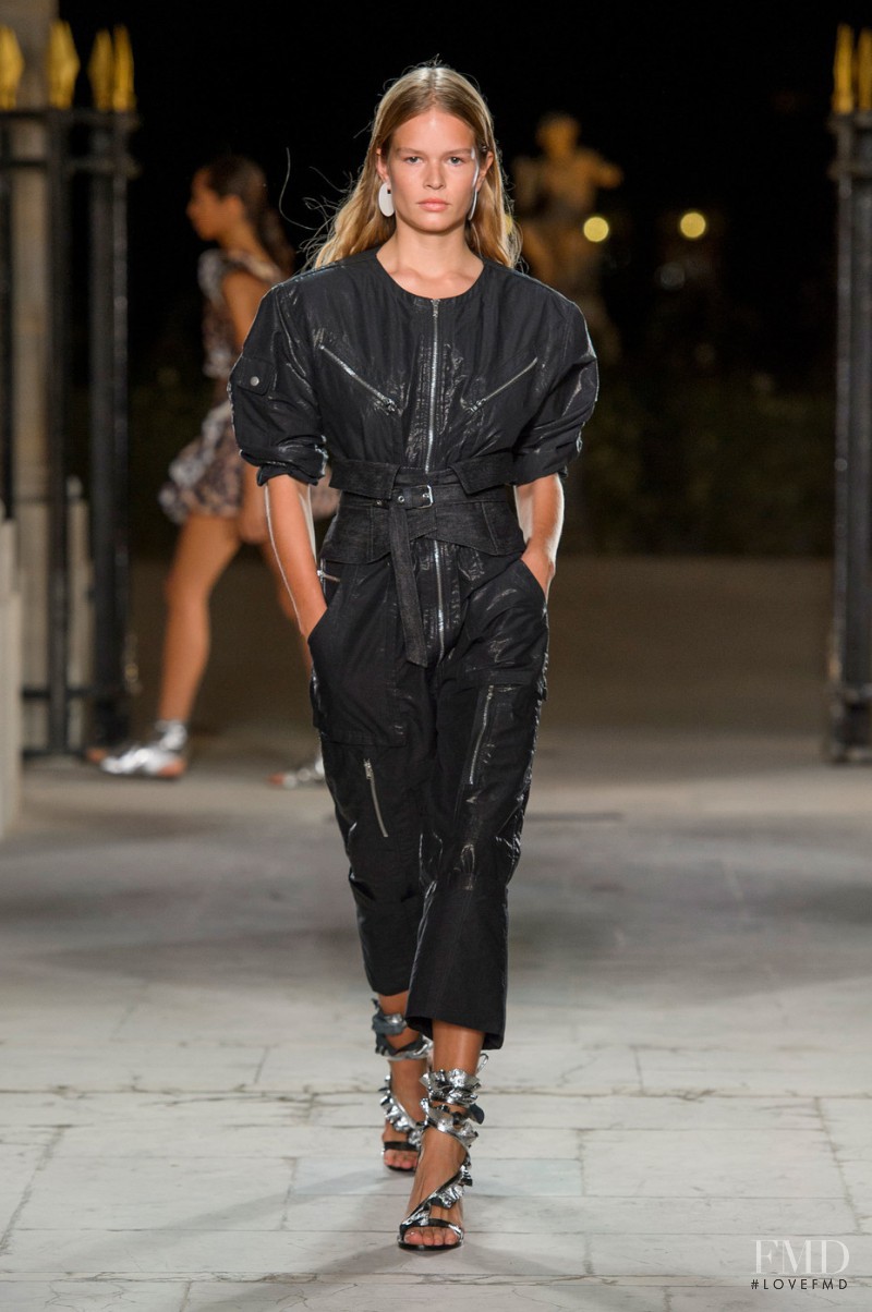 Anna Ewers featured in  the Isabel Marant fashion show for Spring/Summer 2017