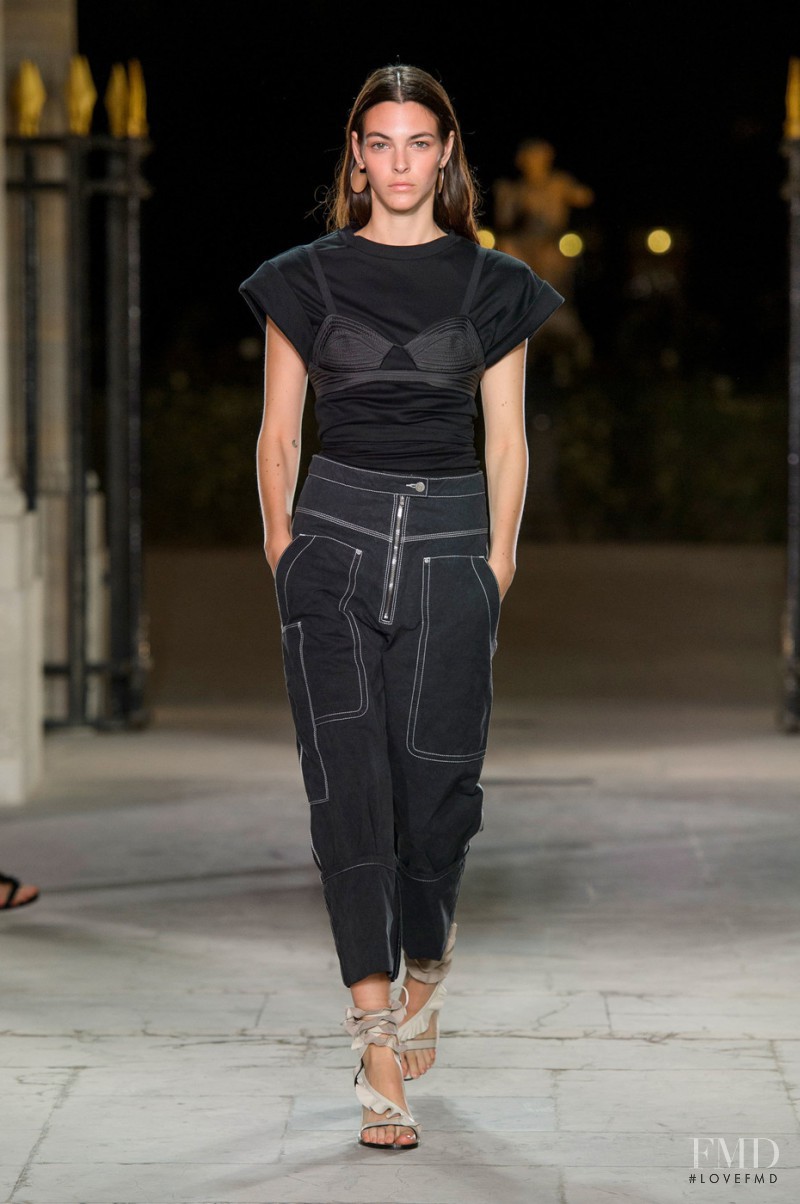 Vittoria Ceretti featured in  the Isabel Marant fashion show for Spring/Summer 2017