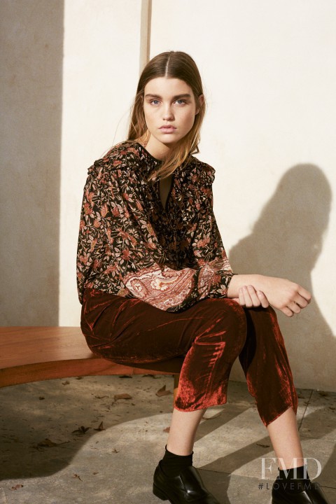 Luna Bijl featured in  the Masscob lookbook for Fall 2016