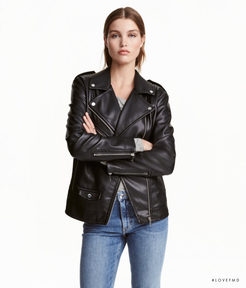 Luna Bijl featured in  the H&M catalogue for Fall 2016