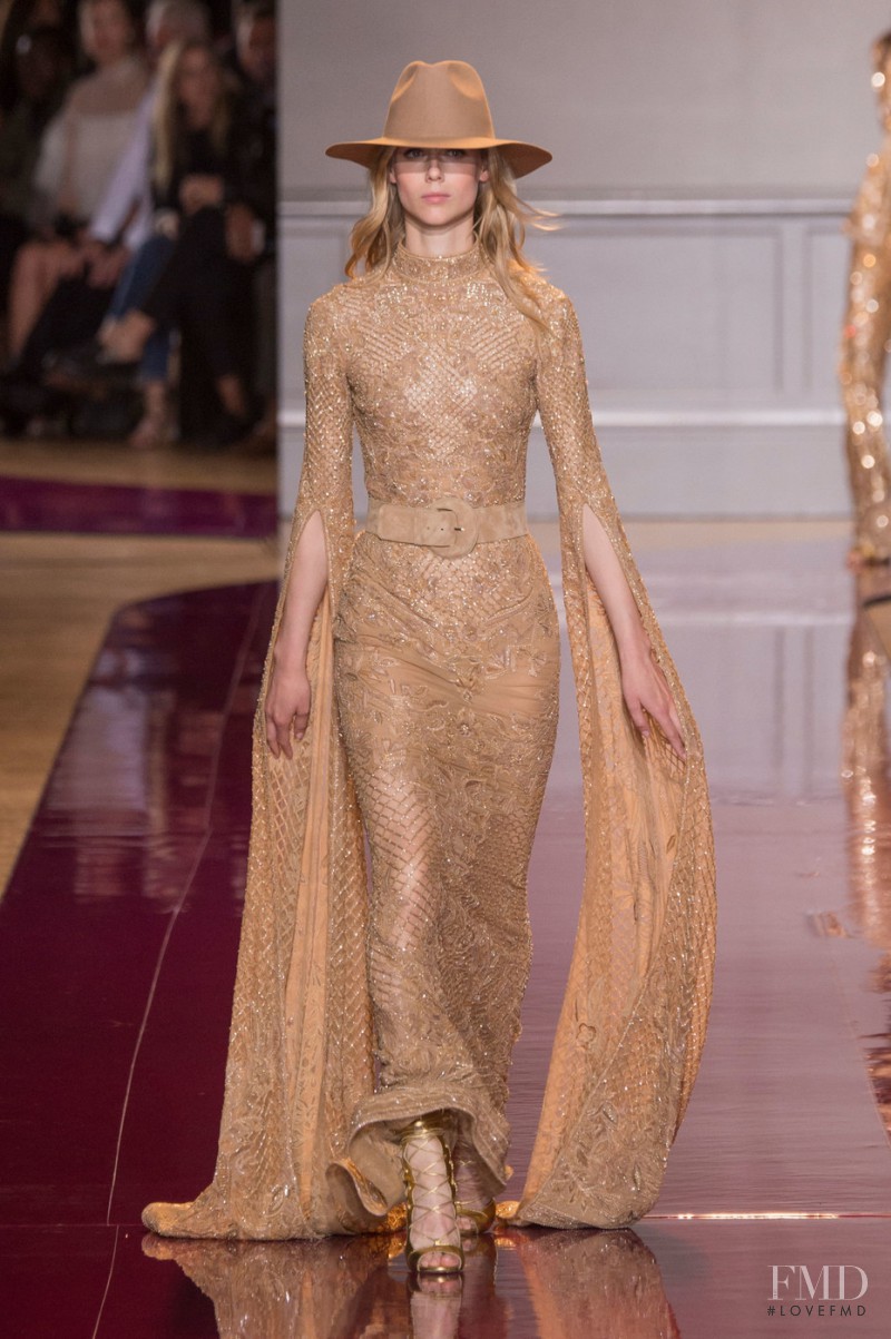 Sofie Hemmet featured in  the Zuhair Murad fashion show for Autumn/Winter 2016