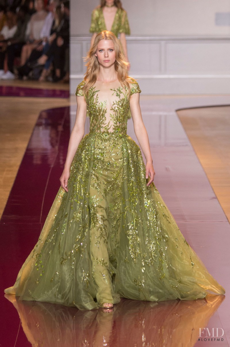 Sofie Hemmet featured in  the Zuhair Murad fashion show for Autumn/Winter 2016