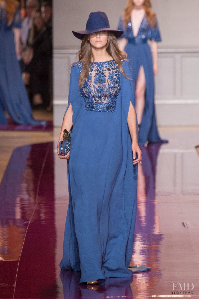 Nastya Choo featured in  the Zuhair Murad fashion show for Autumn/Winter 2016