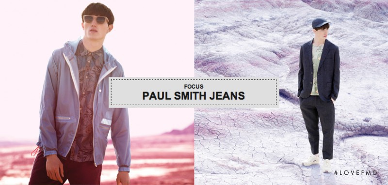 Paul Smith Jeans advertisement for Spring/Summer 2013