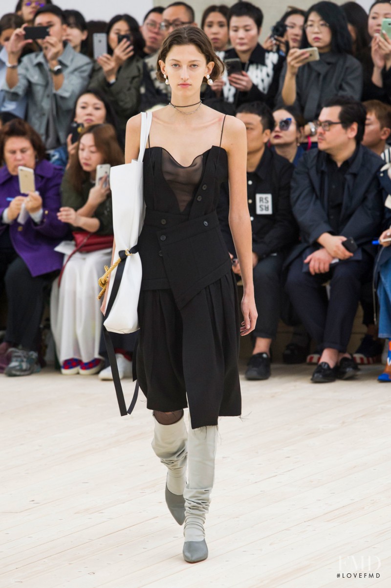 Amber Witcomb featured in  the Celine fashion show for Spring/Summer 2017