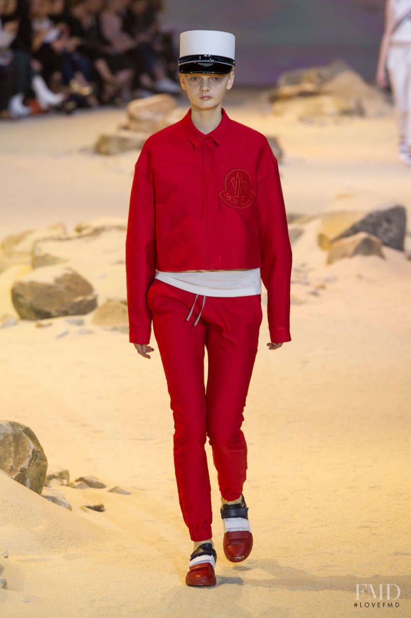 Moncler Gamme Rouge fashion show for Spring/Summer 2017