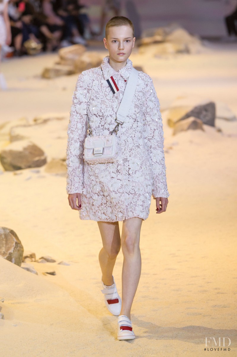 Moncler Gamme Rouge fashion show for Spring/Summer 2017