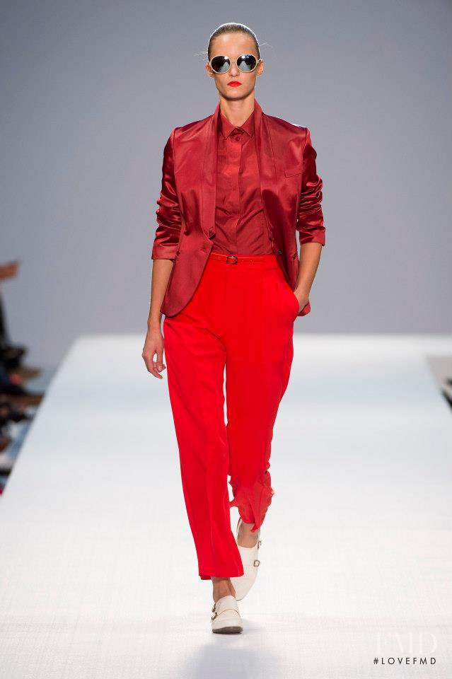 Theres Alexandersson featured in  the Paul Smith fashion show for Spring/Summer 2013