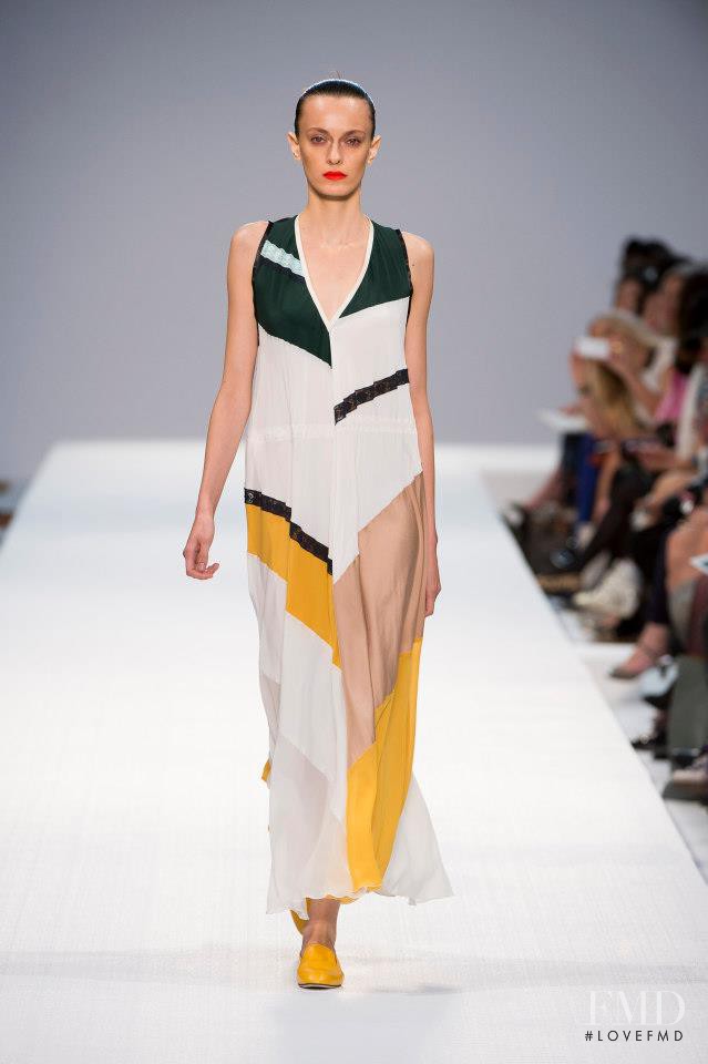 Erjona Ala featured in  the Paul Smith fashion show for Spring/Summer 2013