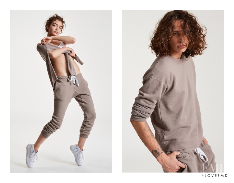 Sasha Kichigina featured in  the rxmance lookbook for Autumn/Winter 2016