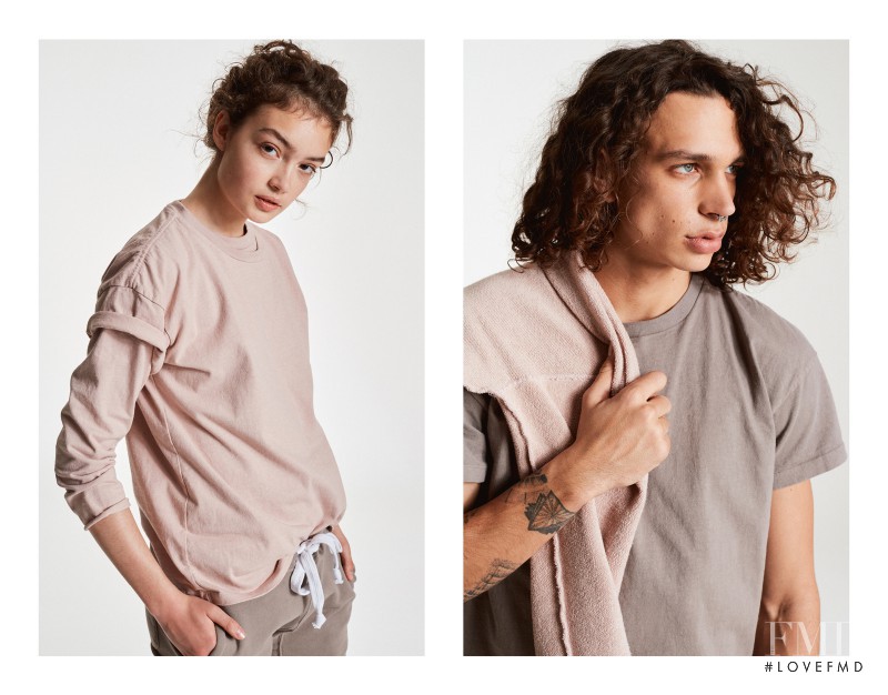 Sasha Kichigina featured in  the rxmance lookbook for Autumn/Winter 2016