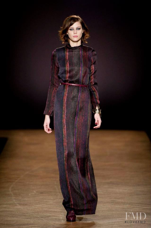 Lydia Willemina Collins featured in  the Paul Smith fashion show for Autumn/Winter 2012