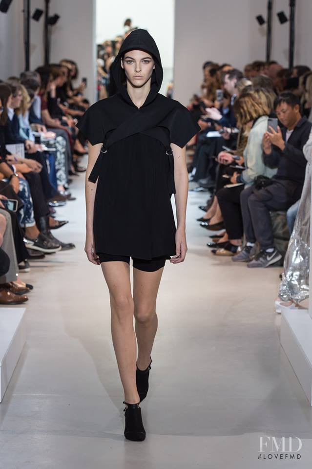 Vittoria Ceretti featured in  the Paco Rabanne fashion show for Spring/Summer 2017