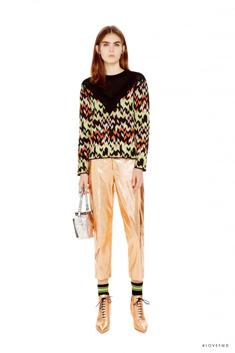 Sandra Schmidt featured in  the M Missoni fashion show for Pre-Fall 2016