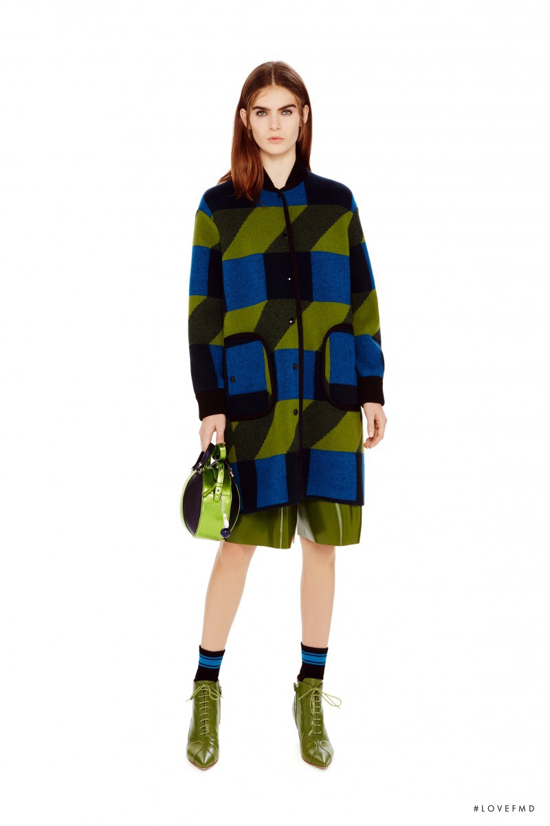 Sandra Schmidt featured in  the M Missoni fashion show for Pre-Fall 2016
