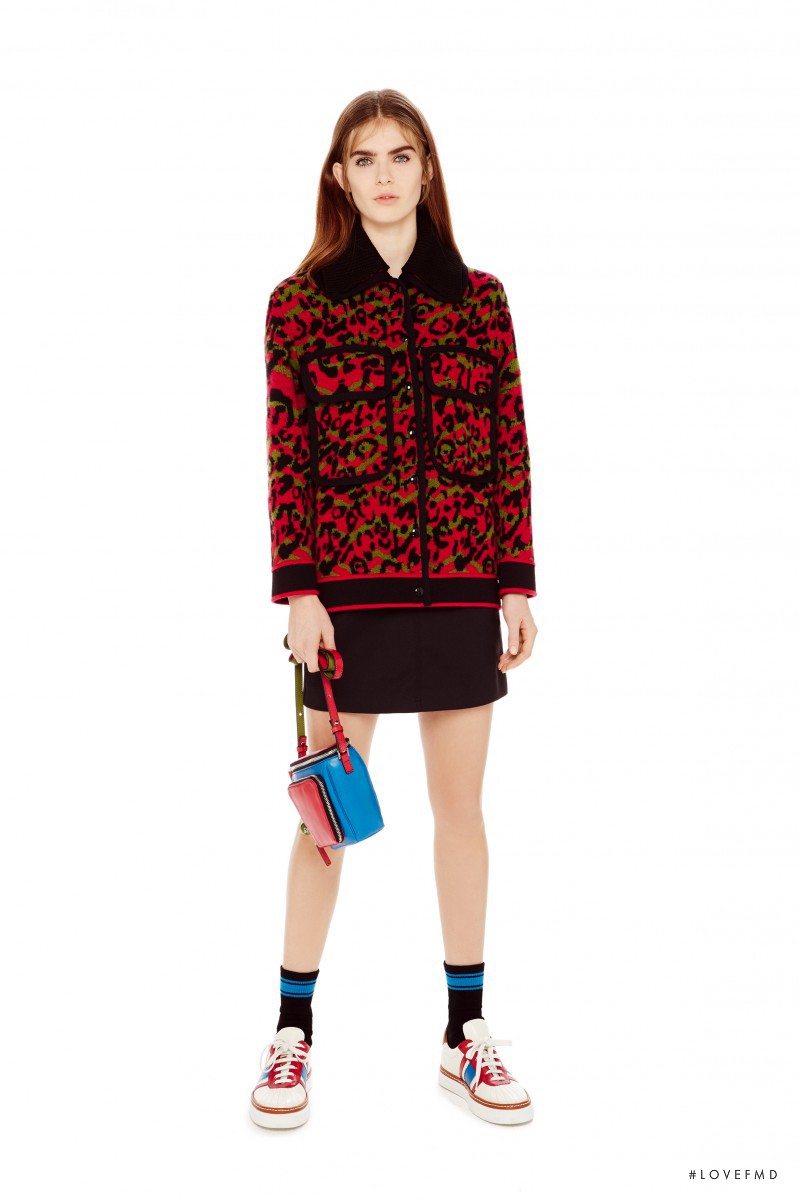 Sandra Schmidt featured in  the M Missoni fashion show for Pre-Fall 2016