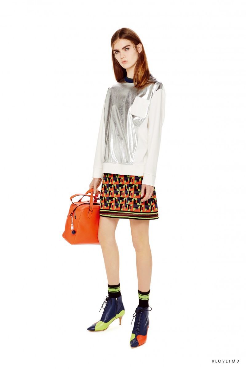 Sandra Schmidt featured in  the M Missoni fashion show for Pre-Fall 2016