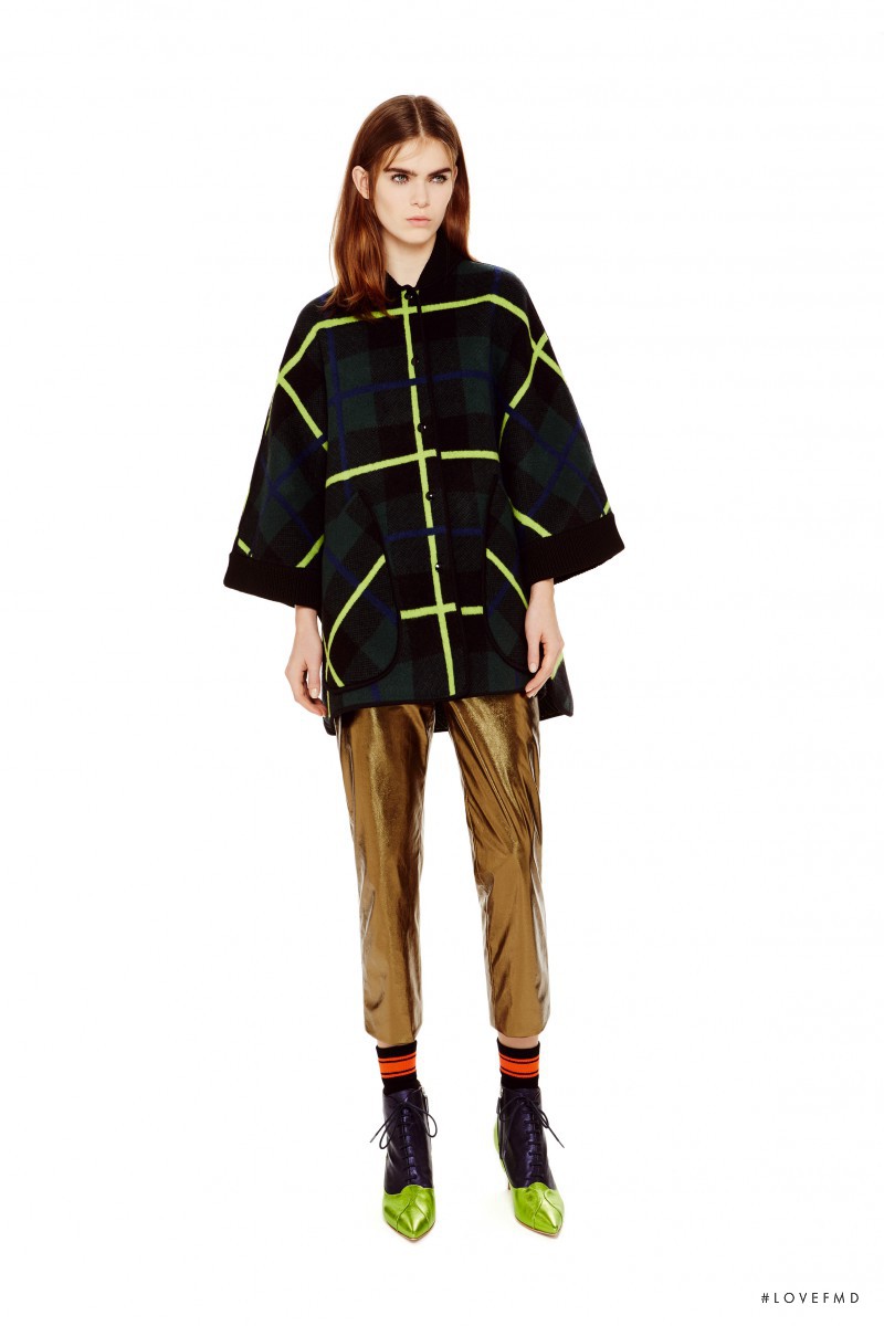 Sandra Schmidt featured in  the M Missoni fashion show for Pre-Fall 2016