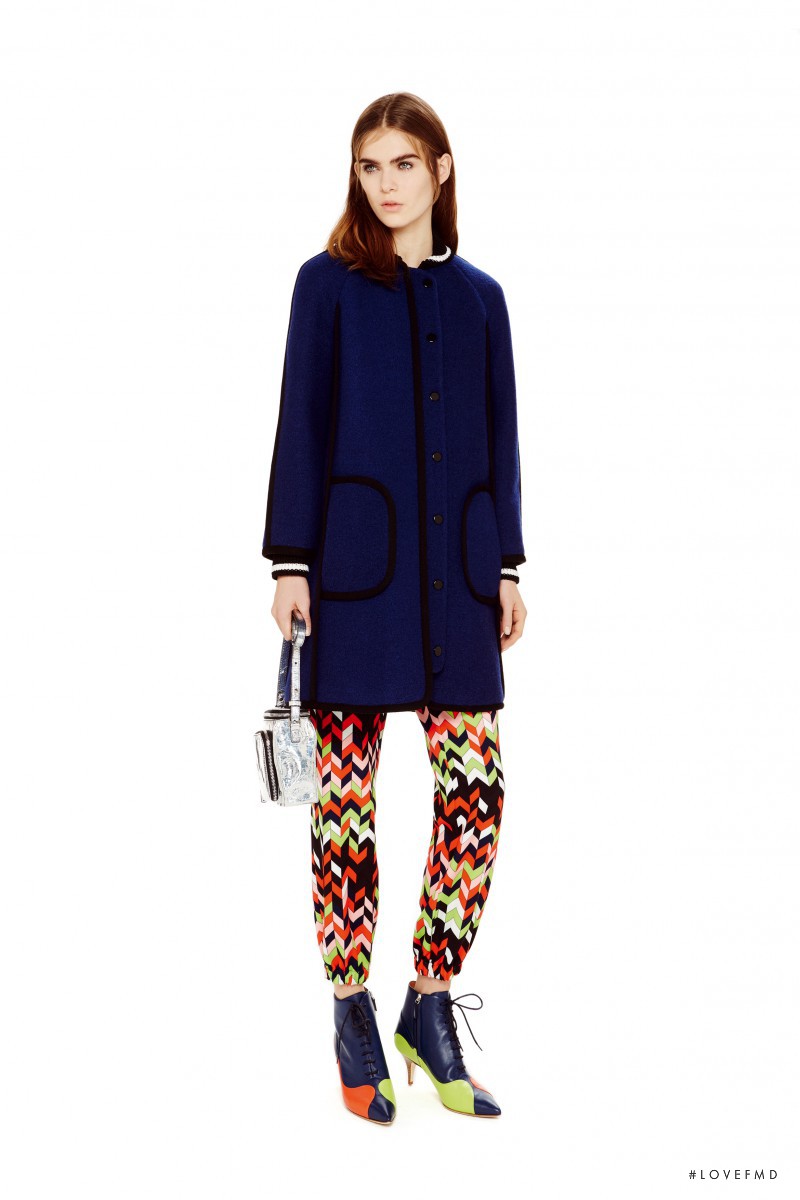 Sandra Schmidt featured in  the M Missoni fashion show for Pre-Fall 2016