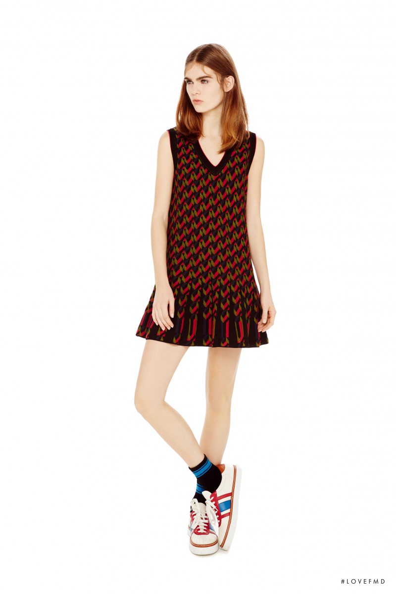 Sandra Schmidt featured in  the M Missoni fashion show for Pre-Fall 2016