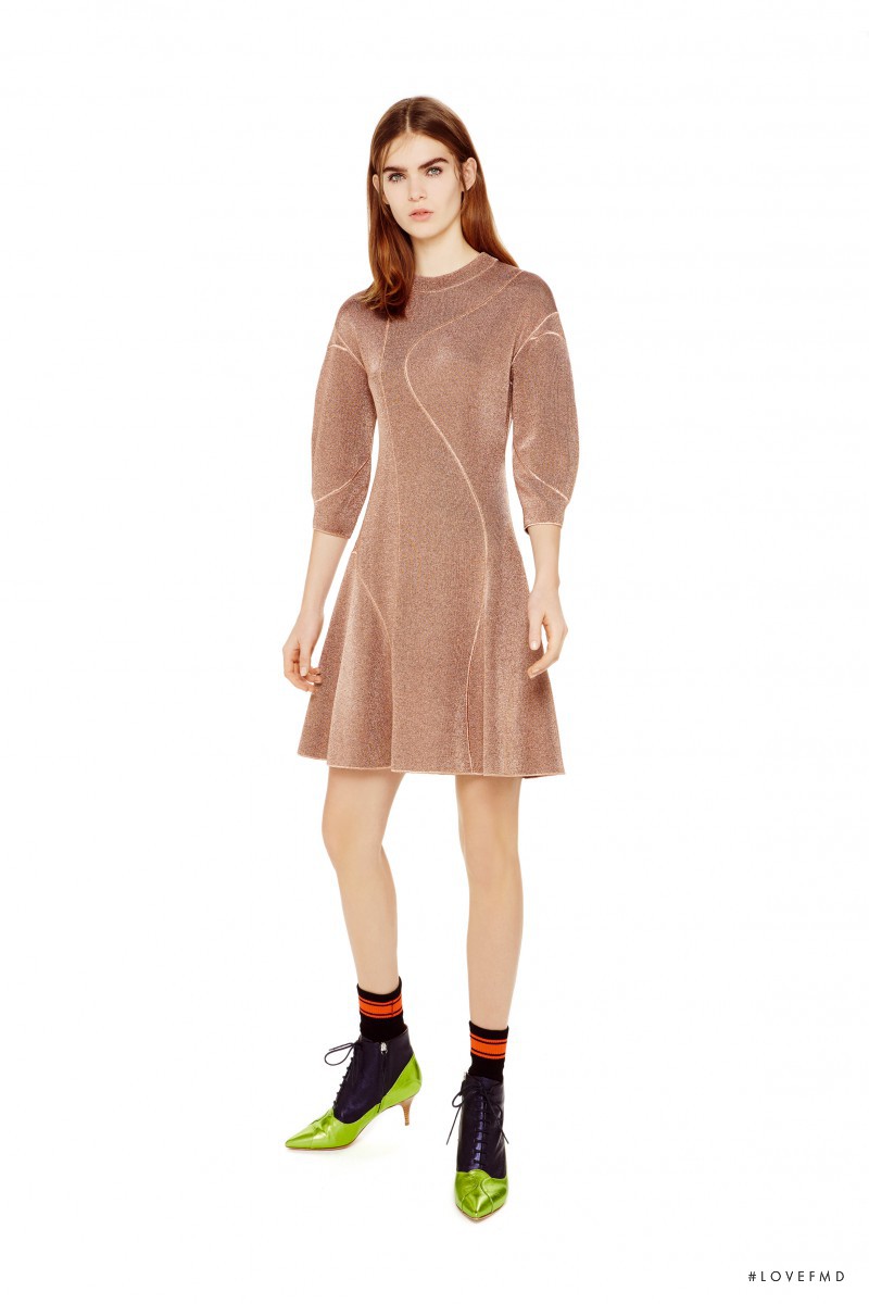 Sandra Schmidt featured in  the M Missoni fashion show for Pre-Fall 2016