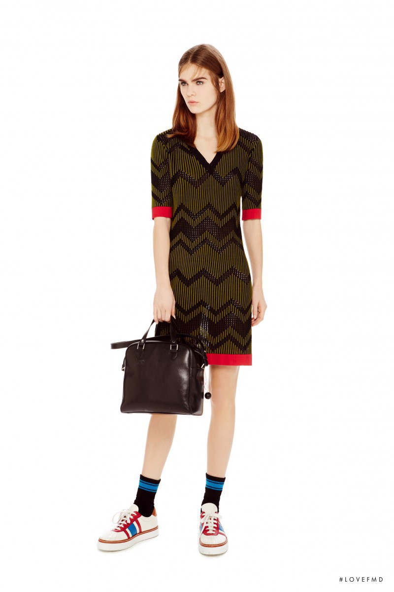 Sandra Schmidt featured in  the M Missoni fashion show for Pre-Fall 2016