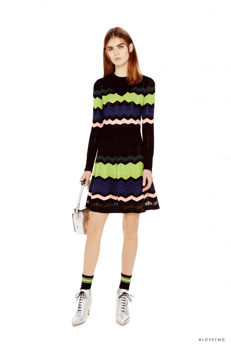 Sandra Schmidt featured in  the M Missoni fashion show for Pre-Fall 2016