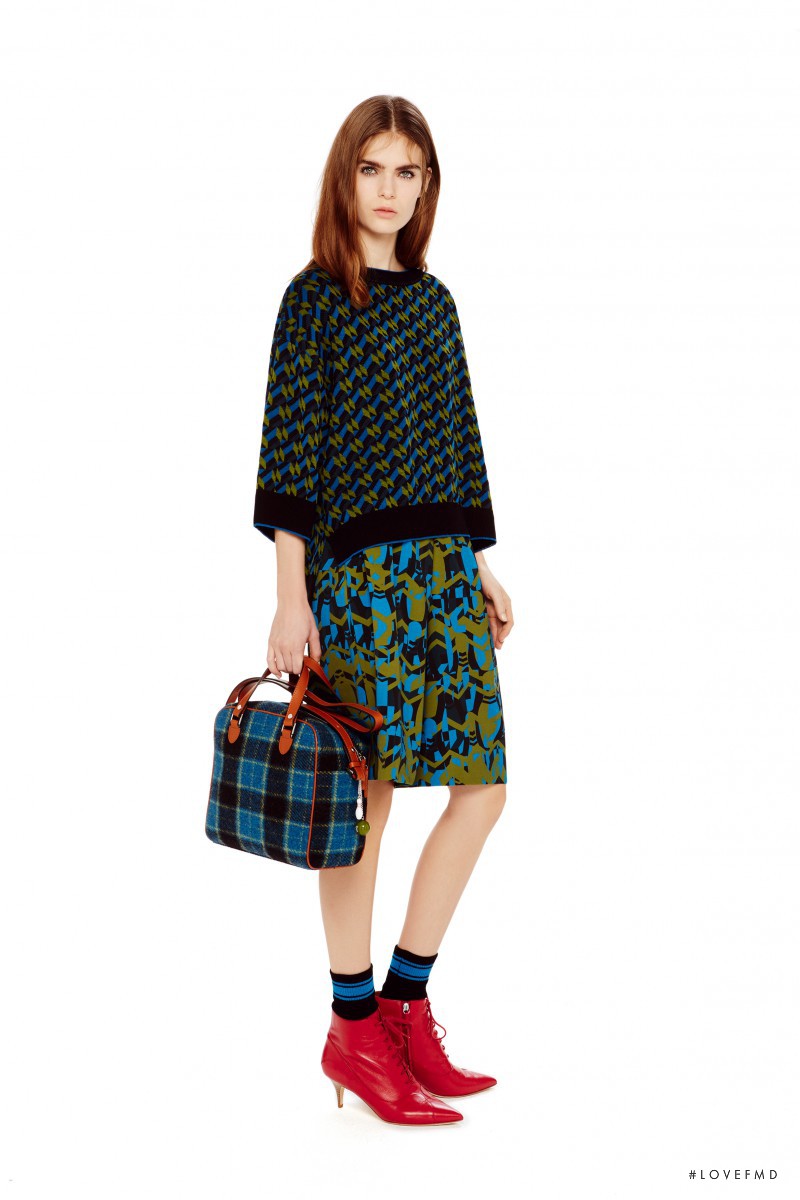 Sandra Schmidt featured in  the M Missoni fashion show for Pre-Fall 2016