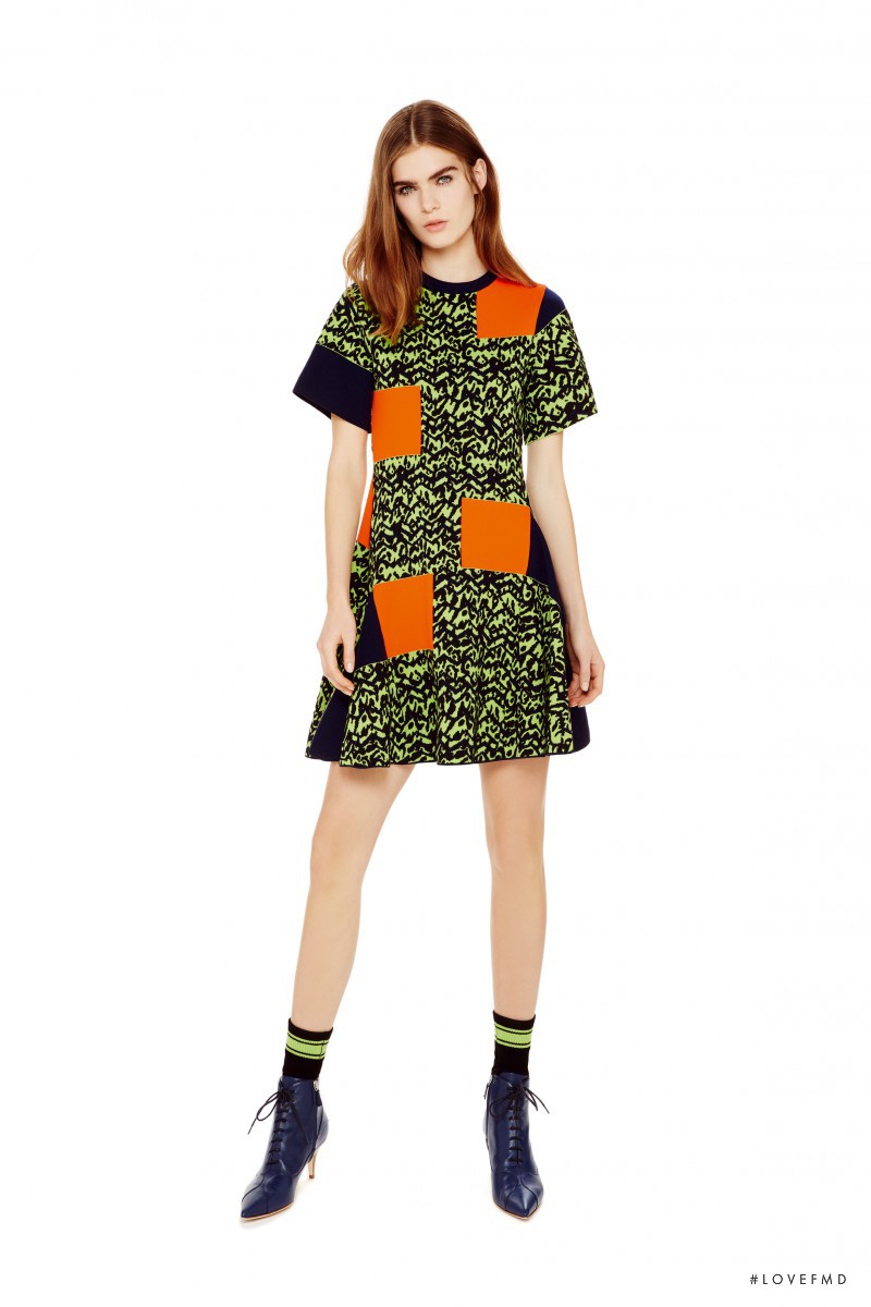 Sandra Schmidt featured in  the M Missoni fashion show for Pre-Fall 2016