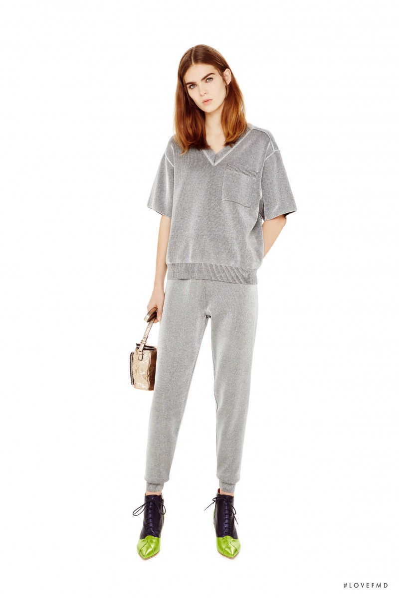 Sandra Schmidt featured in  the M Missoni fashion show for Pre-Fall 2016